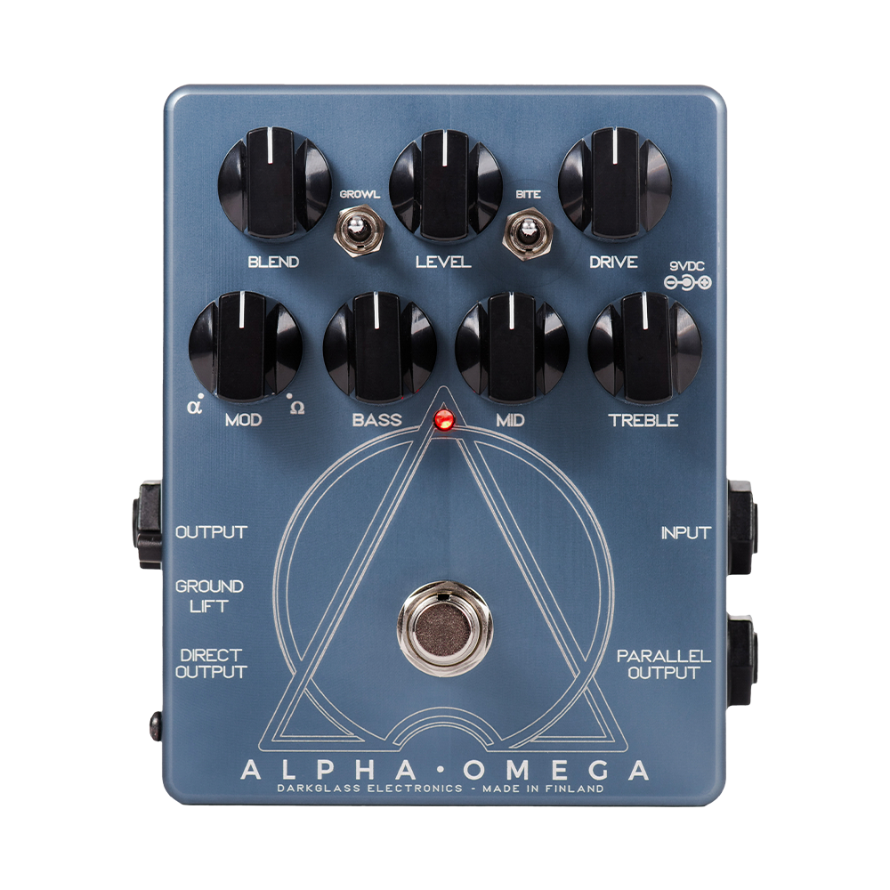 ベース Darkglass ALPHA OMICRON Amazon.com: Darkglass Alpha Omicron Bass Preamp/OD Pedal