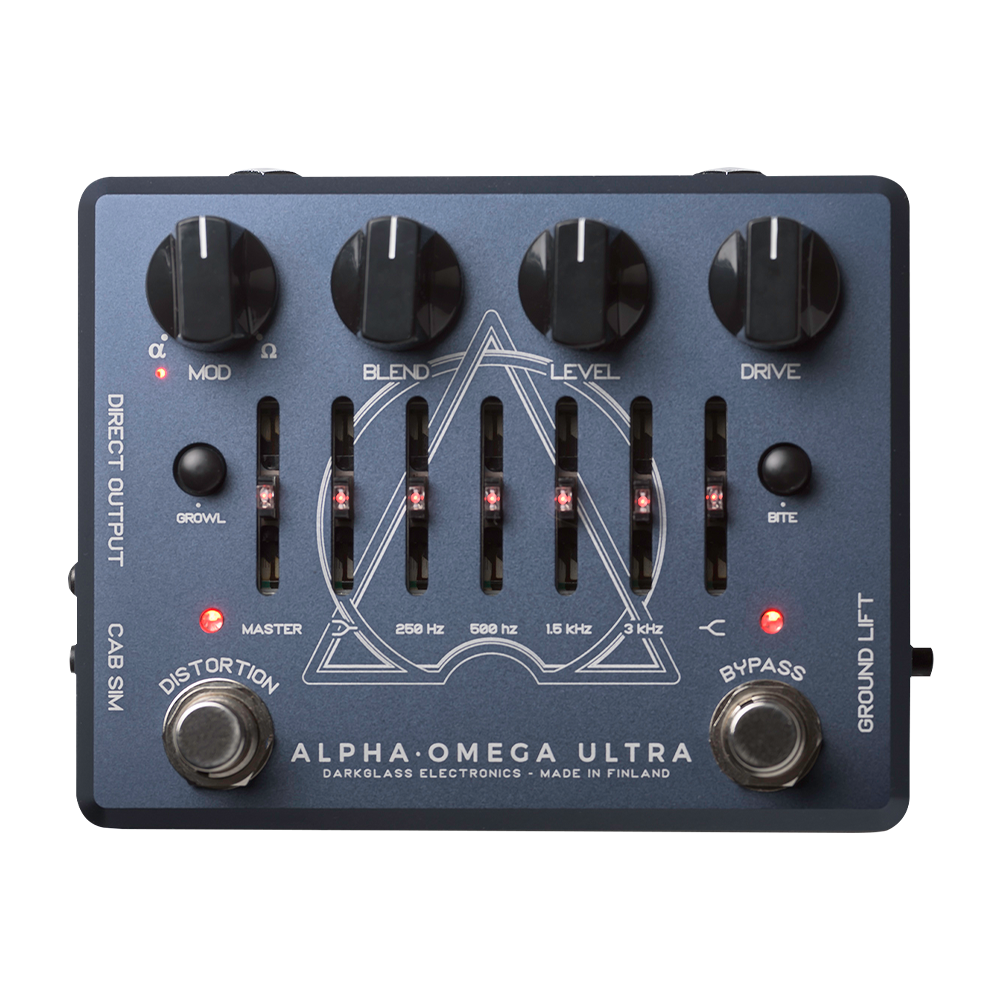 Alpha·Omega Ultra with Aux In-Pedals-Darkglass