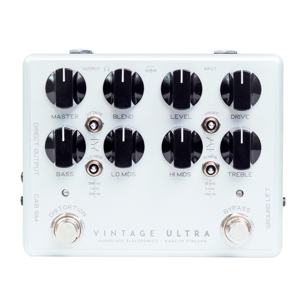 ベース Darkglass Vintage Ultra V2 With Aux IN Darkglass Vintage Ultra V2 Bass Preamp Pedal with Aux In