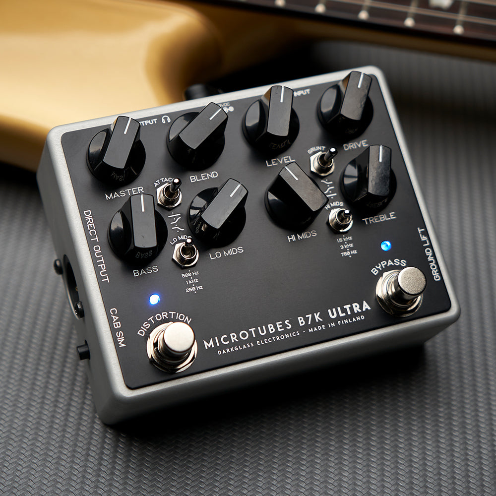 Microtubes B7K Ultra with Aux In-Pedals-Darkglass