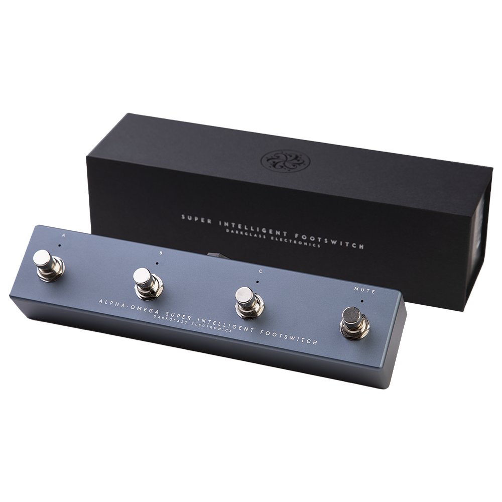 【Darkglass】ALPHA.OMEGA フットスイッチ付き Alpha·Omega Super Intelligent Footswitch – Darkglass