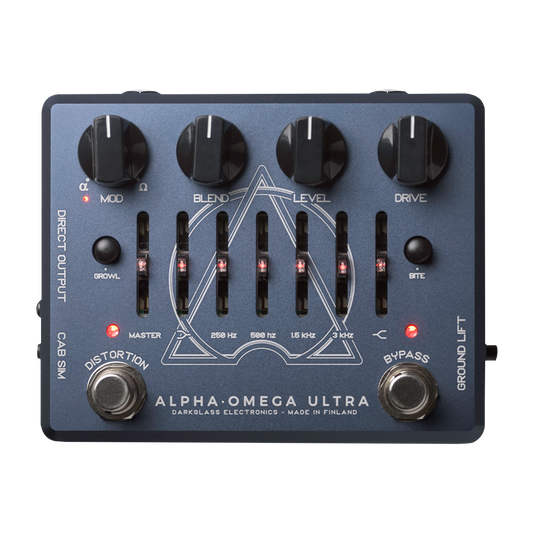 Alpha·Omega Ultra with Aux In-Pedals-Darkglass