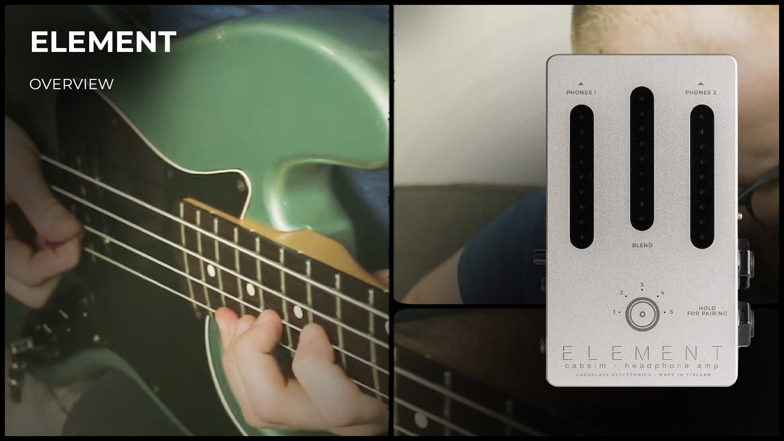 あきさん‼️Darkglass ELEMENT（ダークグラス） Element Cabsim Headphone Amp – Darkglass