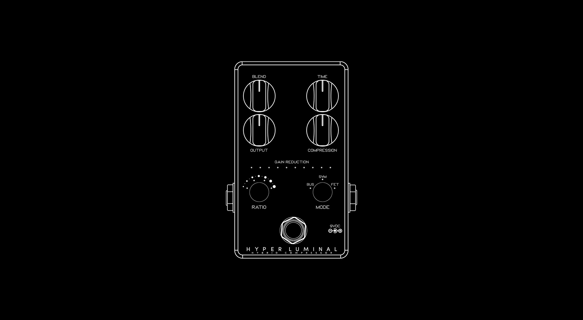 Darkglass HYPER LUMINAL コンプレッサー