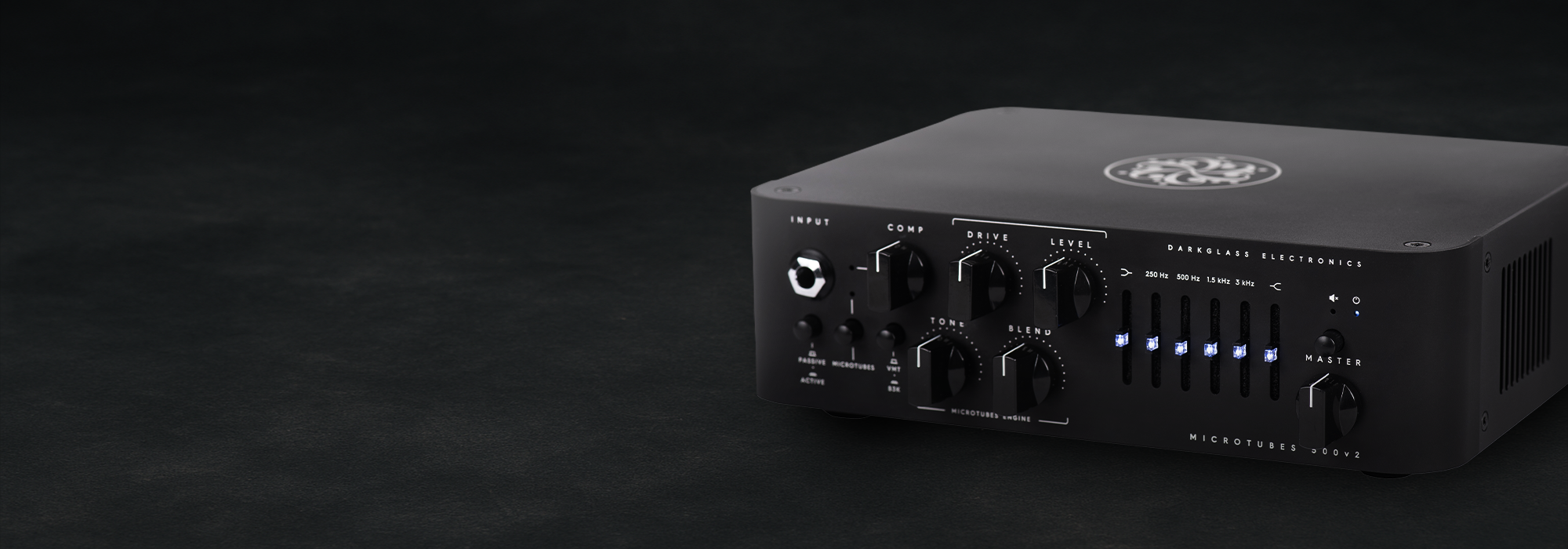Darkglass Microtubes 500 V2 ベース用アンプ Microtubes 500v2 Bass Amplifier – Darkglass
