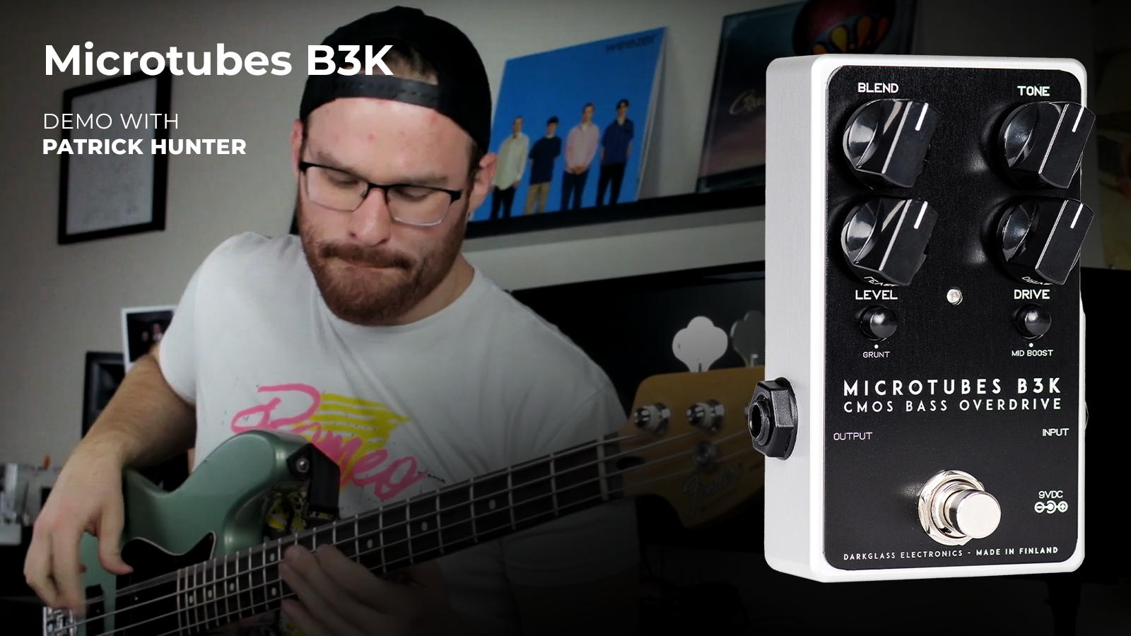 Darkglass MICROTUBES B3K ベースオーバードライブ Microtubes B3K V2 – Darkglass