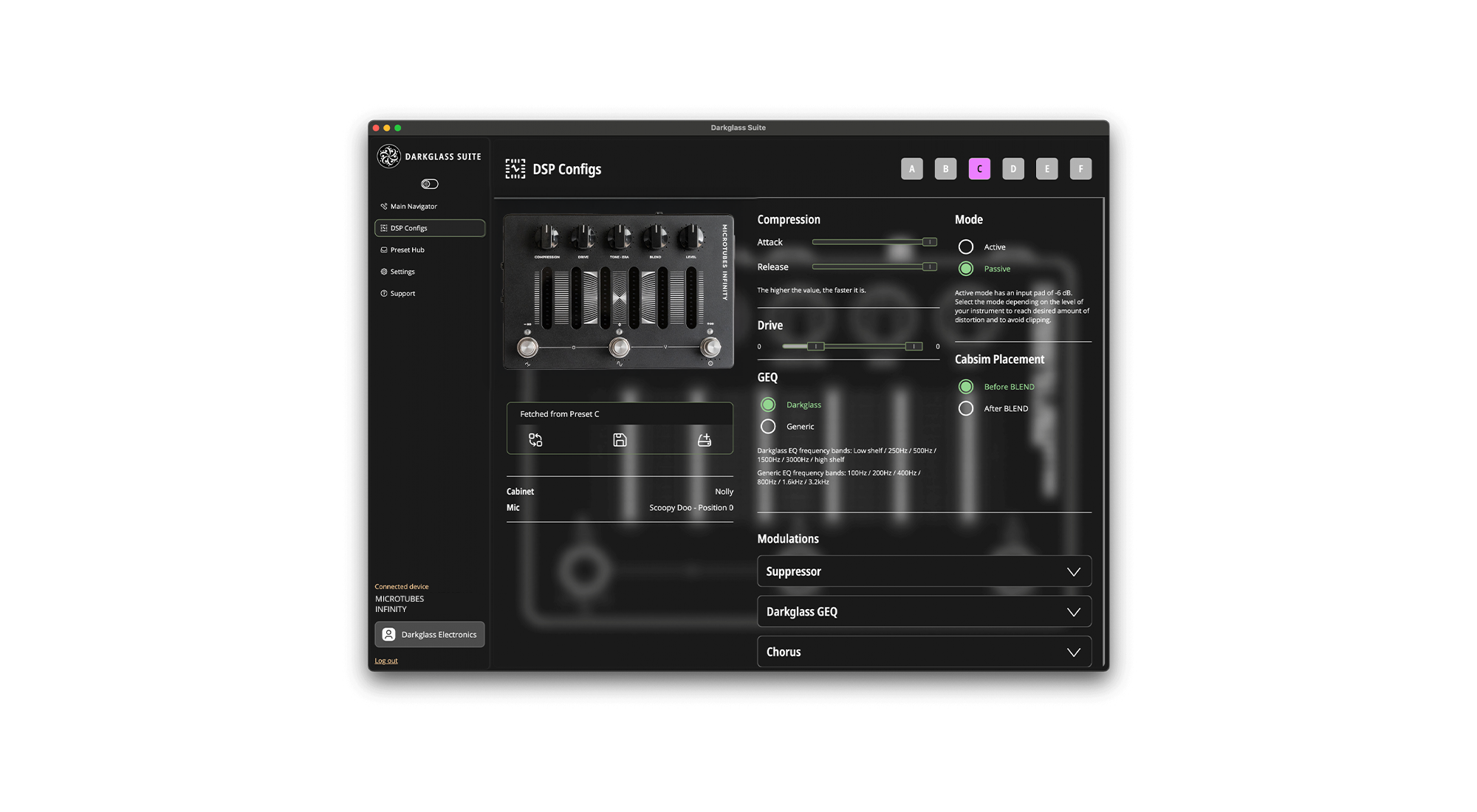 Microtubes Infinity – Darkglass Microtubes Infinity – Darkglass
